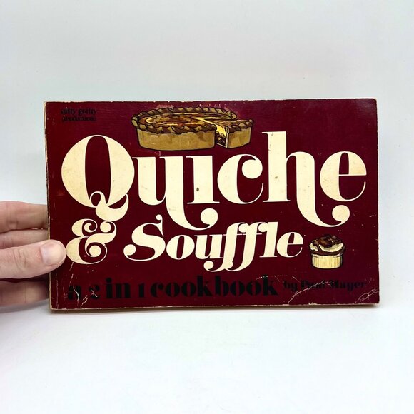 Souffle & Quiche Cookbook 1972 Nitty Gritty 2 in 1 Vintage Recipes - Picture 6 of 10